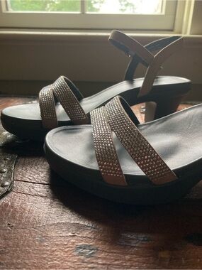 Abeo Crystal Sparkle Strappy Sandals